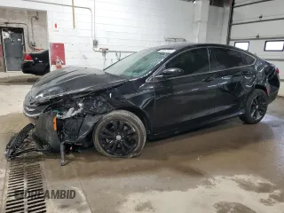 2015 Chrysler 200 Limited z VIN 1C3CCCAB7FN707795, wystawiony jako Copart lot #53087845 z przebiegiem Nie podano mil oraz Szkoda całkowita • Salvage title. Historia ofert i sprzedaży dostępna na DreamBid. Obrazek 1.