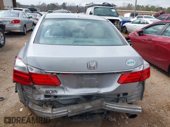 2013 Honda Accord Sdn EX-L with VIN 1HGCR2F8XDA031768, listed as a IAAI auction lot 41541297 with 134,332 mi miles. Bid and sale history available at carsss.com. Image 16.