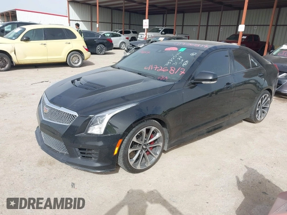 2016 Cadillac ATS-V with VIN 1G6AN5SY9G0111634, listed as a IAAI auction lot 41726817 with 91,003 mi miles. Bid and sale history available at carsss.com. Image 19.