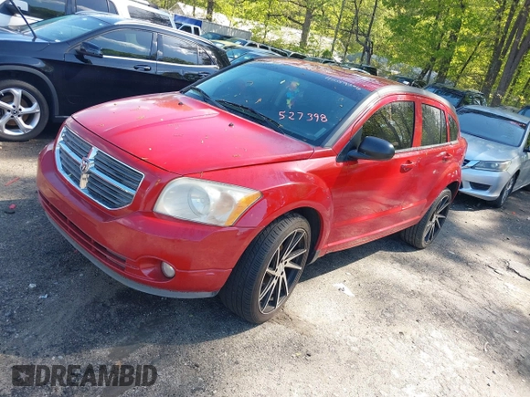 2012 Dodge Caliber SXT with VIN 1C3CDWDA2CD527398, listed as a IAAI auction lot 42019206 with 92,273 mi miles and . Bid and sale history available at DreamBid. Image 2.