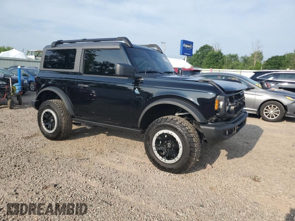 2024 Ford Bronco Black Diamond with VIN 1FMDE1AP3RLA66439, listed as a Copart auction lot 64542095 with 3,055 mi miles and Salvage title. Bid and sale history available at DreamBid. Image 4.