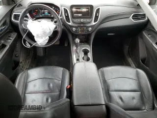 2018 Chevrolet Equinox Premier with VIN 3GNAXVEV8JS528324, listed as a Copart auction lot 50145285 with 43,462 mi miles and Salvage Title. Bid and sale history available at DreamBid. Image 8.