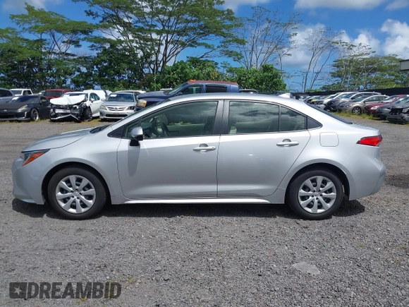 2023 Toyota Corolla LE with VIN JTDB4MEEXPJ002576, listed as a IAAI auction lot 41756334 with 22,919 mi miles and . Bid and sale history available at DreamBid. Image 14.