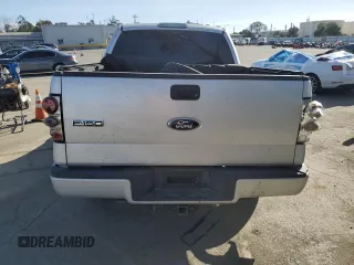 2006 Ford F-150 STX with VIN 1FTRX12W06KA91276, listed as a Copart auction lot 49901335 with 129,512 mi miles and Salvage Title. Bid and sale history available at carsss.com. Image 6.
