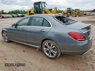 2019 Mercedes-Benz C 300 with VIN WDDWF8DB2KR516481, listed as a Copart auction lot 60709945 with 22,635 mi miles and Salvage title. Bid and sale history available at DreamBid. Image 2.