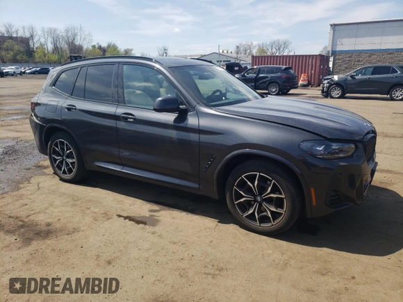 2024 BMW X3 xDrive30i z VIN 5UX53DP03R9U49903, wystawiony jako Copart lot #53373785 z przebiegiem 15 944 mil mil oraz Szkoda całkowita • Salvage title. Historia ofert i sprzedaży dostępna na DreamBid. Obrazek 4.
