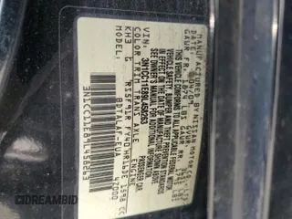 2009 Nissan Versa 1.6 with VIN 3N1CC11E89L458263, listed as a Copart auction lot 43084375 with 0 mi miles and Salvage Title. Bid and sale history available at carsss.com. Image 12.