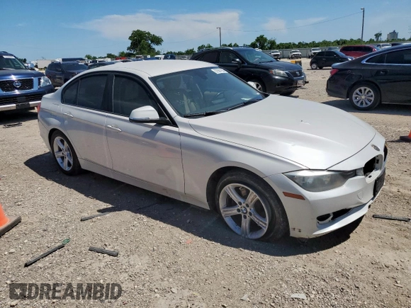 2015 BMW 3 Series 320i with VIN WBA3B1C5XFP831703, listed as a Copart auction lot 57561155 with 135,034 mi miles and Salvage title. Bid and sale history available at DreamBid. Image 4.