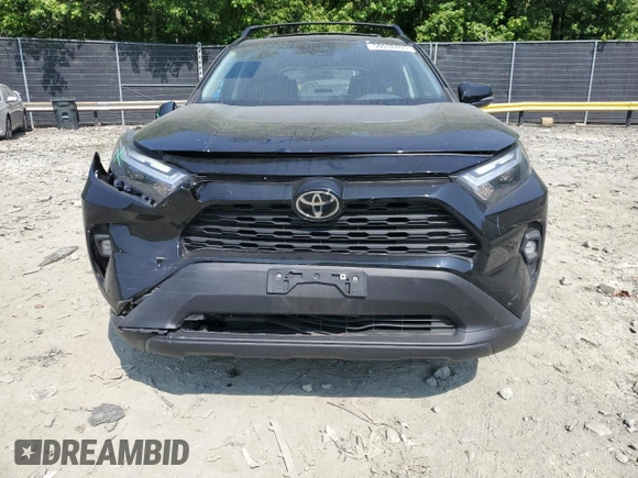 2023 Toyota RAV4 XLE Premium with VIN 2T3A1RFV0PC383809, listed as a Copart auction lot 59938405 with 33,206 mi miles and Salvage title. Bid and sale history available at DreamBid. Image 5.