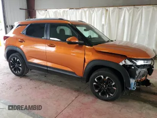 2022 Chevrolet TrailBlazer LT with VIN KL79MRSL7NB038700, listed as a Copart auction lot 59368614 with 34,463 mi miles and Salvage Title. Bid and sale history available at DreamBid. Image 4.
