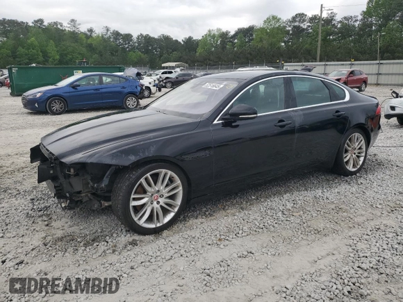 2016 Jaguar XF 35t Prestige with VIN SAJBE4BVXGCY03824, listed as a Copart auction lot 52516645 with 96,616 mi miles and Salvage Title. Bid and sale history available at carsss.com. Image 1.