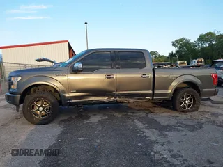 2017 Ford F-150 XL with VIN 1FTFW1EG2HFC81439, listed as a IAAI auction lot 41995220 with 157,870 mi miles and . Bid and sale history available at carsss.com. Image 6.
