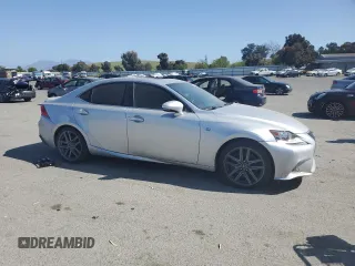 2016 Lexus IS 350 with VIN JTHBE1D25G5023751, listed as a Copart auction lot 55272315 with 118,419 mi miles and Salvage Title. Bid and sale history available at DreamBid. Image 4.