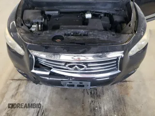 2013 Infiniti JX35 with VIN 5N1AL0MM9DC307109, listed as a Copart auction lot 72011444 with 183,531 mi miles and Clean Title. Bid and sale history available at carsss.com. Image 12.