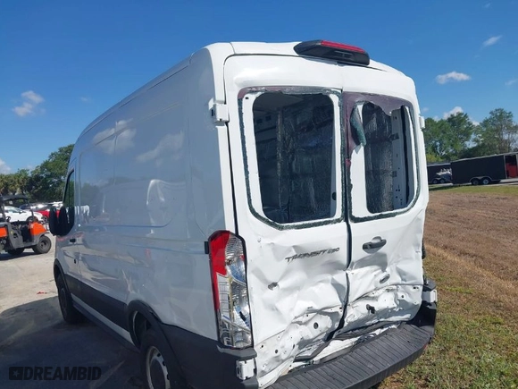 2020 Ford Transit Cargo Van with VIN 1FTBR1C83LKA42001, listed as a IAAI auction lot 40799307 with 182,857 mi miles. Bid and sale history available at carsss.com. Image 15.