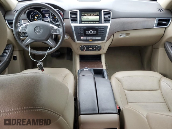 2015 Mercedes-Benz M ML 350 with VIN 4JGDA5JBXFA599743, listed as a Copart auction lot 47991455 with 151,683 mi miles and Salvage Title. Bid and sale history available at carsss.com. Image 8.