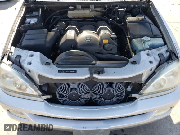 2005 Mercedes-Benz M-Class 3.7L with VIN 4JGAB57E35A544146, listed as a Copart auction lot 73055234 with 217,876 mi miles and Salvage Title. Bid and sale history available at carsss.com. Image 12.