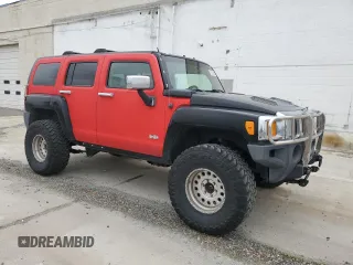 2006 Hummer H3 with VIN 5GTDN136868261212, listed as a Copart auction lot 82885214 with 166,758 mi miles and Clean Title. Bid and sale history available at DreamBid. Image 4.