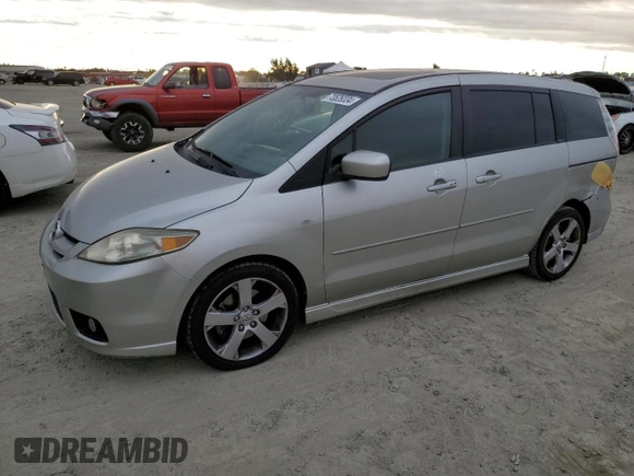 2007 Mazda 5 Touring with VIN JM1CR29L870139671, listed as a Copart auction lot 73526334 with 148,402 mi miles and Salvage Title. Bid and sale history available at DreamBid. Image 1.