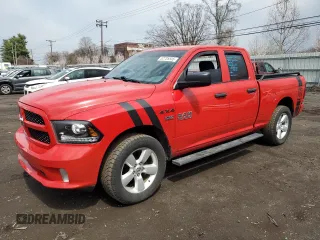 2015 Ram 1500 Express z VIN 1C6RR7FT8FS679592, wystawiony jako Copart lot #52735555 z przebiegiem 88 087 mil mil oraz Szkoda całkowita • Salvage title. Historia ofert i sprzedaży dostępna na DreamBid. Obrazek 1.