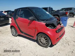 2011 Smart fortwo Passion with VIN WMEEK3BA7BK462796, listed as a Copart auction lot 52819475 with 107,381 mi miles and Salvage title. Bid and sale history available at DreamBid. Image 4.