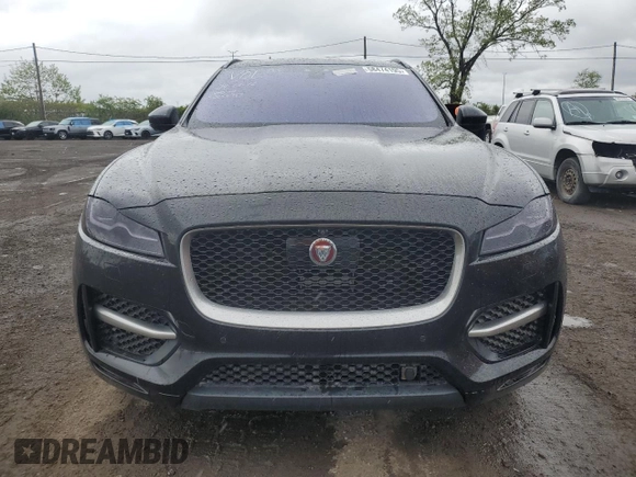 2017 Jaguar F-Pace 35t R-Sport with VIN SADCL2BV5HA051397, listed as a Copart auction lot 58474195 with 139,756 mi miles and Clean title. Bid and sale history available at DreamBid. Image 5.