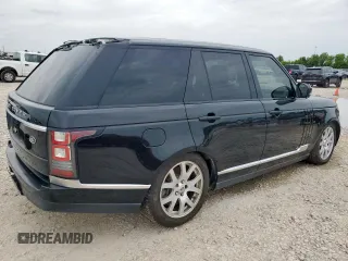 2016 Land Rover Range Rover Supercharged с VIN SALGS2EF5GA264250, выставлен на аукционе Copart как лот 65383705 с пробегом 85 064 миль миль и Списание • Salvage title. История ставок и продаж доступна на DreamBid. Изображение 3.