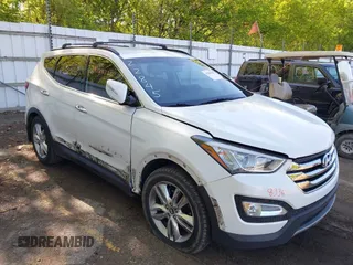 2013 Hyundai Santa Fe Sport z VIN 5XYZU3LA2DG122845, wystawiony jako IAAI lot #39368336 z przebiegiem 101 257 mil mil oraz . Historia ofert i sprzedaży dostępna na DreamBid. Obrazek 1.