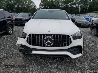 2021 Mercedes-Benz GLE 53 AMG with VIN 4JGFD6BBXMA489471, listed as a Copart auction lot 64043615 with Not provided miles and Clean title. Bid and sale history available at DreamBid. Image 5.
