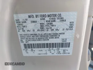 2008 Ford Escape XLS с VIN 1FMCU92ZX8KC32439, выставлен на аукционе IAAI как лот 41793317 с пробегом 115 831 миль миль и . История ставок и продаж доступна на DreamBid. Изображение 9.