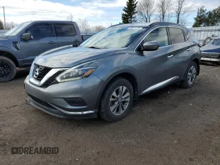 2018 Nissan Murano S with VIN 5N1AZ2MG8JN177392, listed as a Copart auction lot 52911115 with 163,400 mi miles and Clean Title. Bid and sale history available at carsss.com. Image 1.