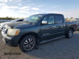 2005 Nissan Titan SE with VIN 1N6AA07A65N551105, listed as a Copart auction lot 81000864 with 356,781 mi miles and Salvage Title. Bid and sale history available at carsss.com. Image 1.
