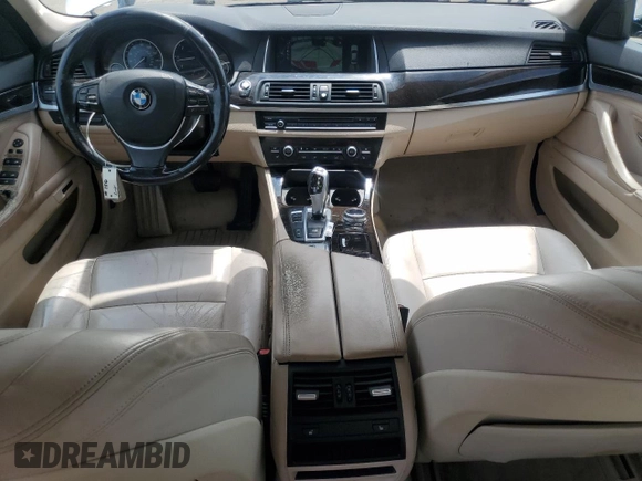 2014 BMW 5 Series 535d xDrive with VIN WBAFV3C57ED685132, listed as a Copart auction lot 60413005 with 94,355 mi miles and Salvage title. Bid and sale history available at DreamBid. Image 8.