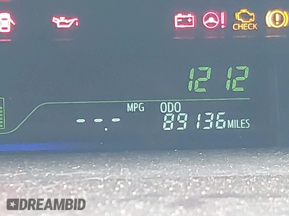 2016 Toyota Prius Two with VIN JTDZN3EU9GJ051457, listed as a IAAI auction lot 41312979 with 89,136 mi miles and . Bid and sale history available at DreamBid. Image 15.