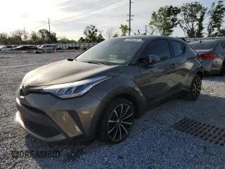 2021 Toyota C-HR LE with VIN JTNKHMBX4M1107065, listed as a Copart auction lot 53856255 with 79,847 mi miles and Salvage Title. Bid and sale history available at carsss.com. Image 1.