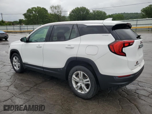 2019 GMC Terrain SLE with VIN 3GKALMEV3KL211727, listed as a Copart auction lot 58588105 with 49,482 mi miles and Salvage title. Bid and sale history available at DreamBid. Image 2.