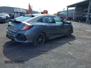 2021 Honda Civic Sport with VIN SHHFK7H40MU222581, listed as a IAAI auction lot 41451121 with 28,372 mi miles and . Bid and sale history available at DreamBid. Image 4.