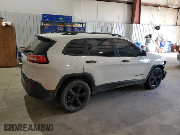 2017 Jeep Cherokee Sport with VIN 1C4PJLAB0HW669407, listed as a Copart auction lot 49335905 with 168,743 mi miles and Salvage Title. Bid and sale history available at carsss.com. Image 3.
