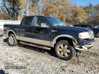 2008 Ford F-150 XLT with VIN 1FTPW12V98KD27430, listed as a Copart auction lot 84651584 with 204,918 mi miles and Salvage Title. Bid and sale history available at DreamBid. Image 4.