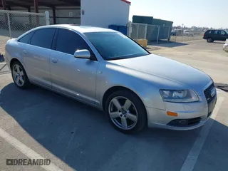 2008 Audi A6 with VIN WAUDH74F68N014806, listed as a IAAI auction lot 41408008 with 203,662 mi miles. Bid and sale history available at carsss.com. Image 1.
