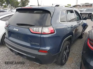 2019 Jeep Cherokee Limited with VIN 1C4PJMDX4KD400228, listed as a IAAI auction lot 42533145 with 64,537 mi miles and . Bid and sale history available at DreamBid. Image 4.