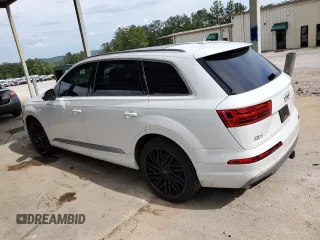 2017 Audi Q7 Premium Plus with VIN WA1LAAF71HD034774, listed as a Copart auction lot 55063835 with 114,481 mi miles and Clean Title. Bid and sale history available at DreamBid. Image 2.