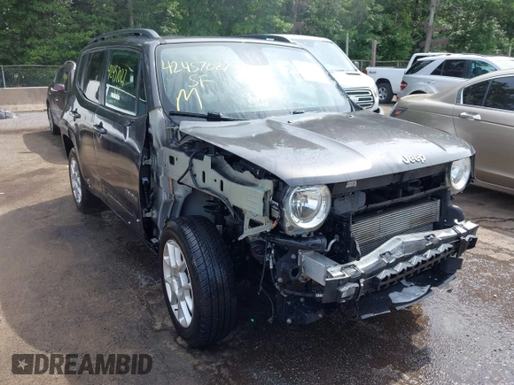 2019 Jeep Renegade Altitude with VIN ZACNJBBB7KPK46146, listed as a IAAI auction lot 42457027 with 125,532 mi miles and . Bid and sale history available at DreamBid. Image 6.