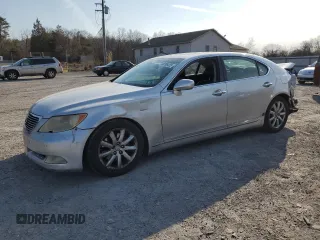 2007 Lexus LS 460 L with VIN JTHGL46F175002084, listed as a Copart auction lot 48796425 with 210,994 mi miles and Salvage Title. Bid and sale history available at DreamBid. Image 1.