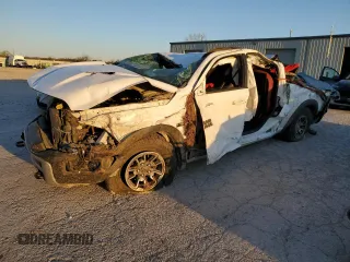 2017 Ram 1500 Rebel with VIN 1C6RR7YT8HS595675, listed as a Copart auction lot 47181554 with Not provided miles and Salvage title. Bid and sale history available at DreamBid. Image 1.