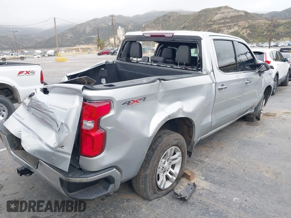 2020 Chevrolet Silverado 1500 LTZ with VIN 3GCUYGED5LG297460, listed as a IAAI auction lot 41851940 with Not Provided miles and . Bid and sale history available at DreamBid. Image 4.