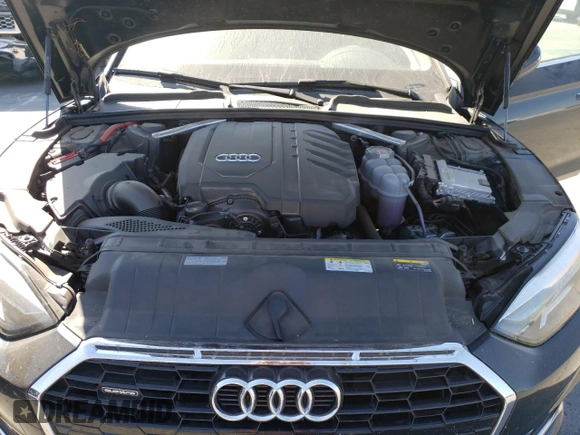 2022 Audi A5 Sportback Premium with VIN WAUABCF59NA007997, listed as a Copart auction lot 72692294 with 20,929 mi miles and Salvage Title. Bid and sale history available at carsss.com. Image 11.
