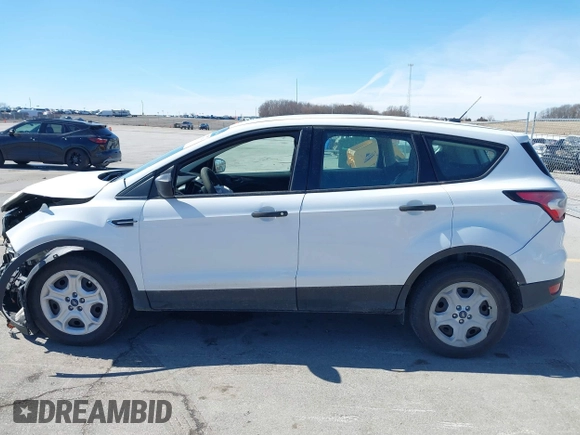 2018 Ford Escape S with VIN 1FMCU0F7XJUB25129, listed as a IAAI auction lot 41835894 with 122,645 mi miles and . Bid and sale history available at DreamBid. Image 14.