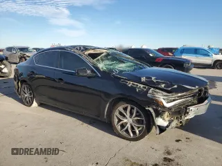 2022 Acura ILX Premium with VIN 19UDE2F7XNA005387, listed as a Copart auction lot 89003205 with Not Provided miles and Salvage Title. Bid and sale history available at DreamBid. Image 4.