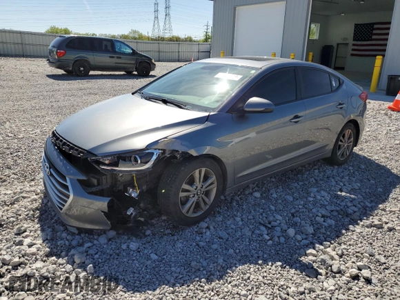 2018 Hyundai Elantra SEL with VIN 5NPD84LF6JH313432, listed as a Copart auction lot 54889815 with 66,668 mi miles and Salvage Title. Bid and sale history available at DreamBid. Image 1.